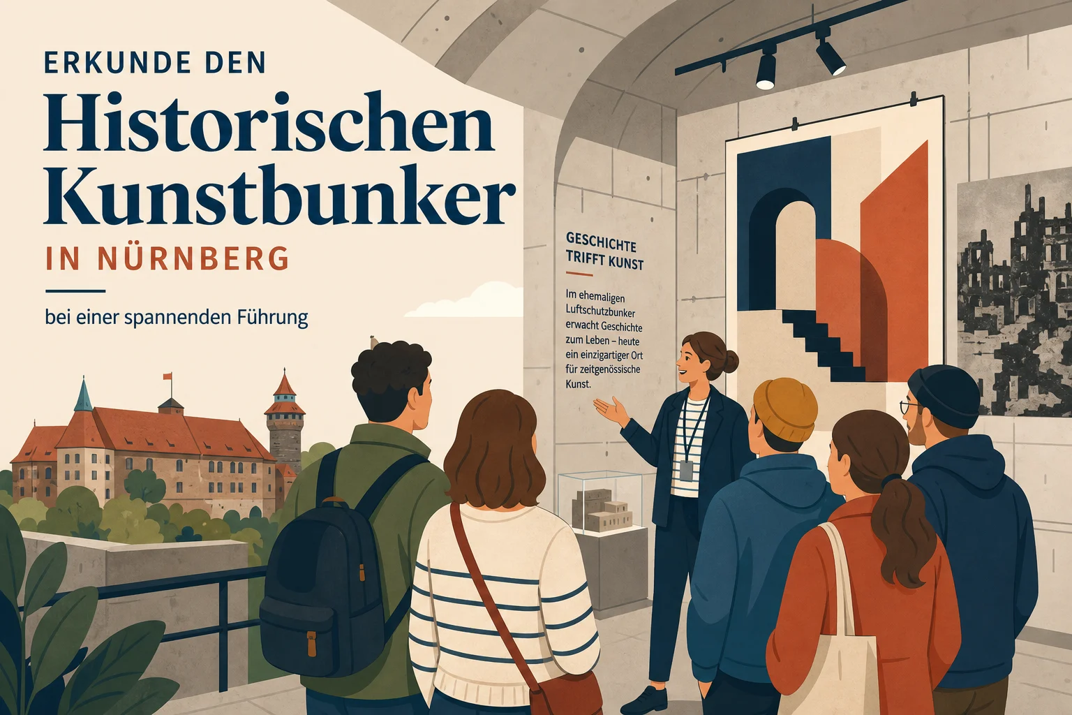 Historischer Kunstbunker Nürnberg: Führung, Fakten und Tipps