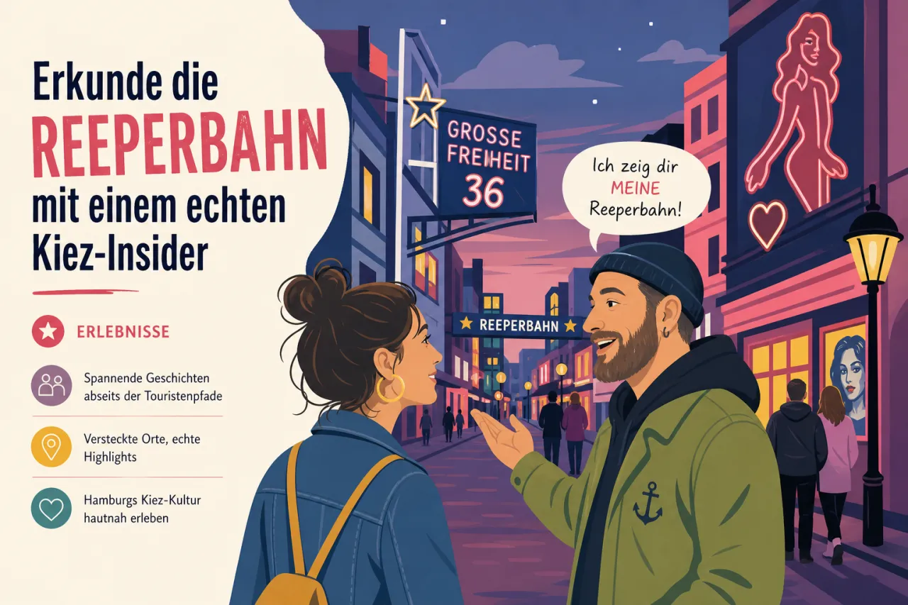 Erkunde die Reeperbahn mit einem echten Kiez-Insider