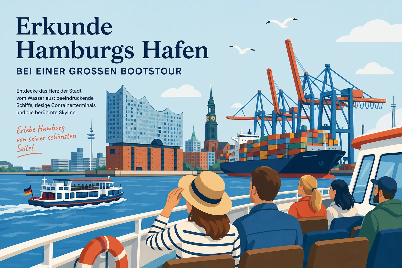 Hamburger Hafen per Boot erleben