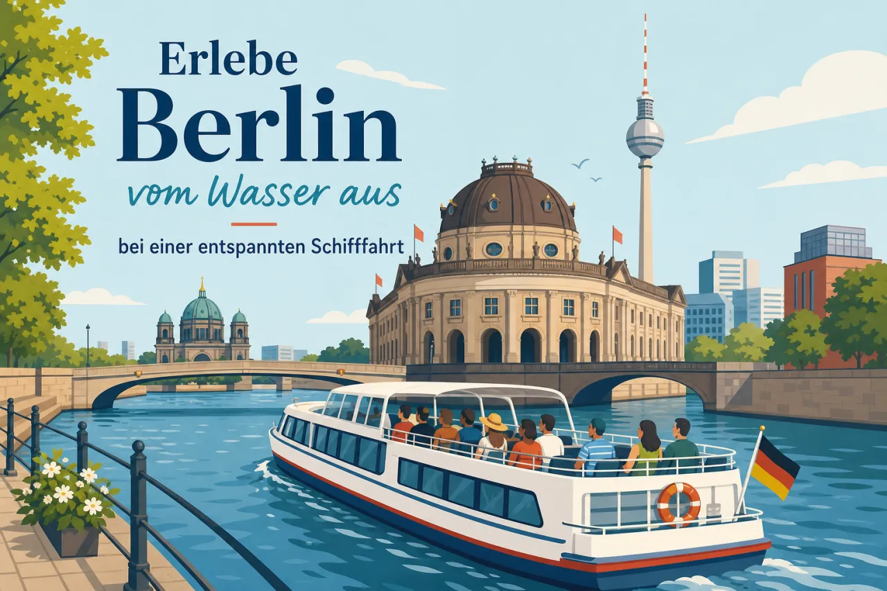 Berlin vom Wasser aus: Schifffahrt auf der Spree