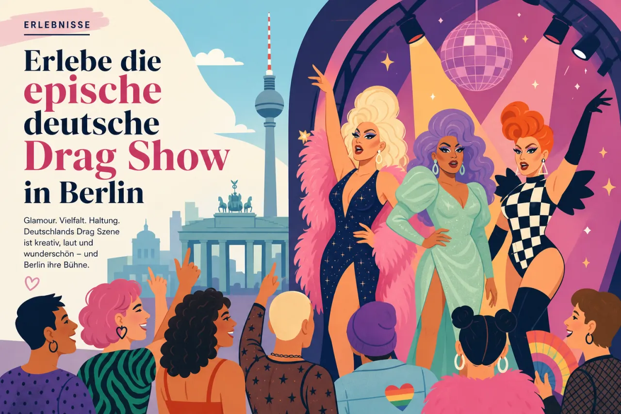 Deutsche Drag Show in Berlin: Tickets, Ablauf, Anreise und Tipps