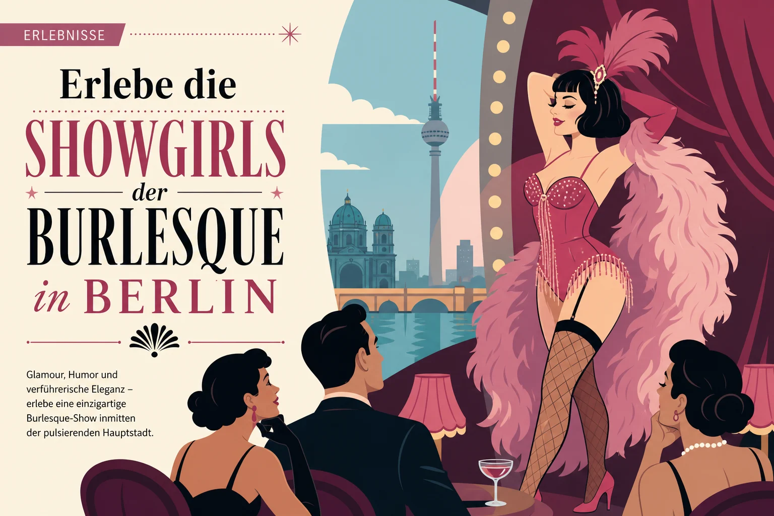 Showgirls der Burlesque in Berlin