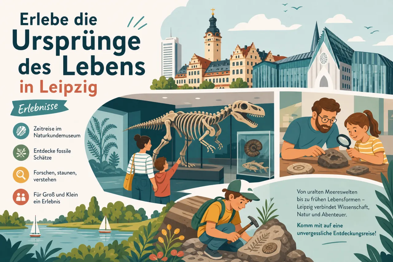 Erlebe die Ursprünge des Lebens in Leipzig