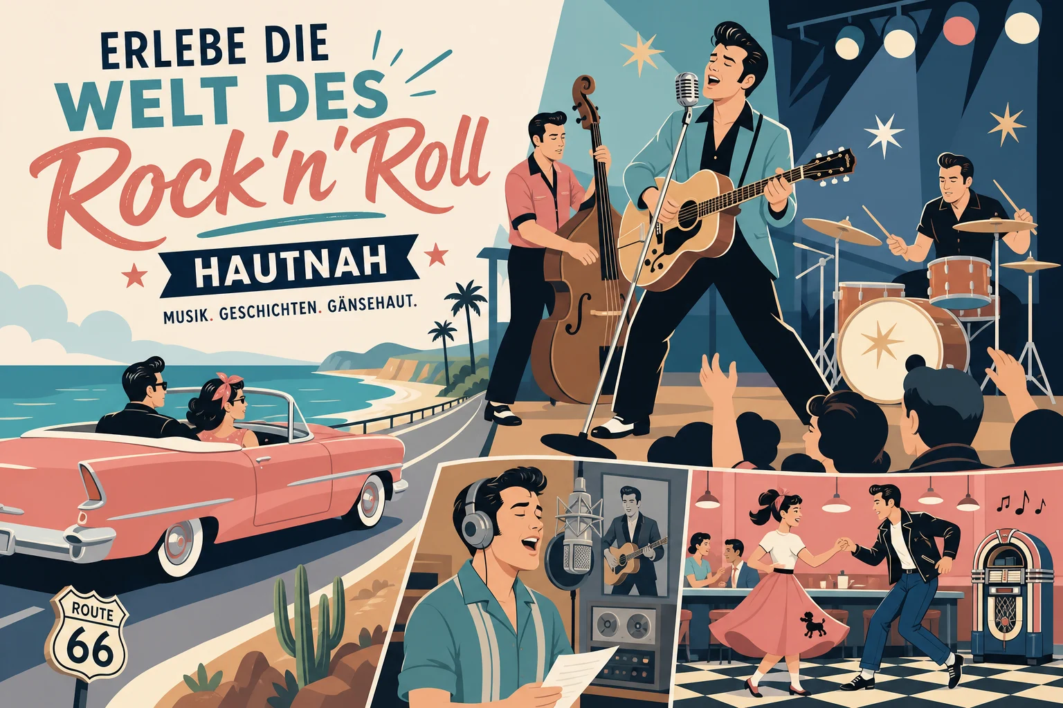 Rock'n''Roll in Berlin: Museum, Musik und Szene hautnah