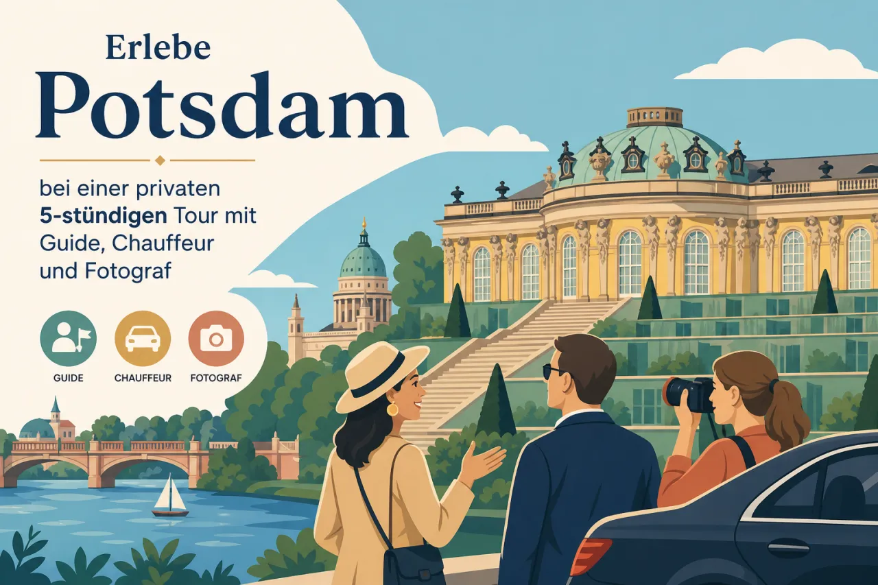Erlebe Potsdam bei einer privaten 5-stündigen Tour mit Guide, Chauffeur und Fotograf