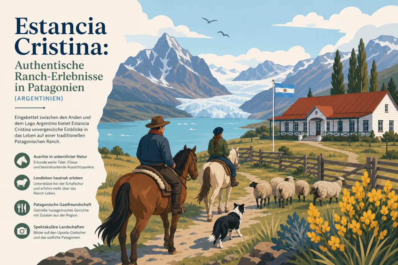 Estancia Cristina: Authentische Ranch-Erlebnisse in Patagonien