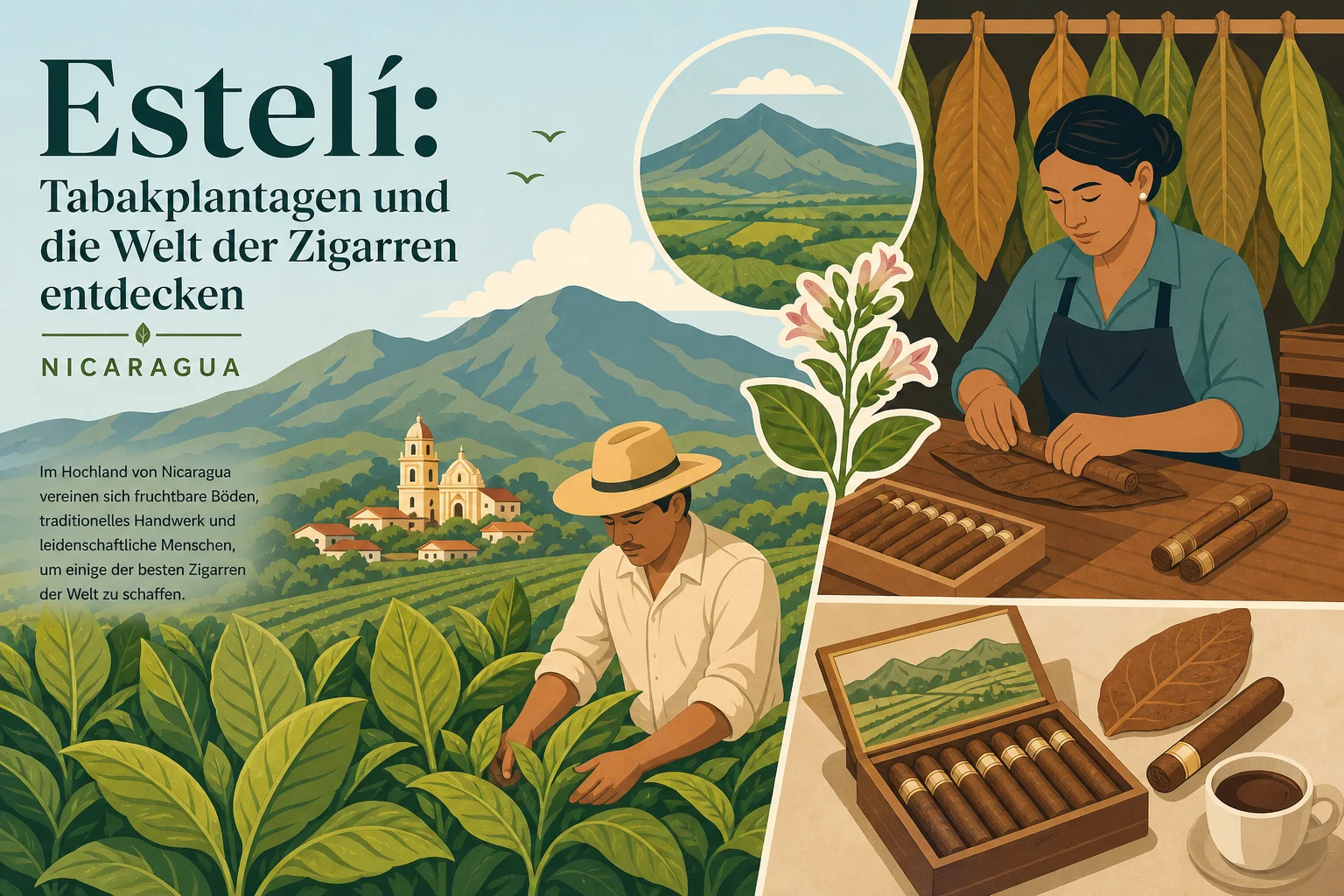 Estelí: Tabakplantagen und die Welt der Zigarren entdecken