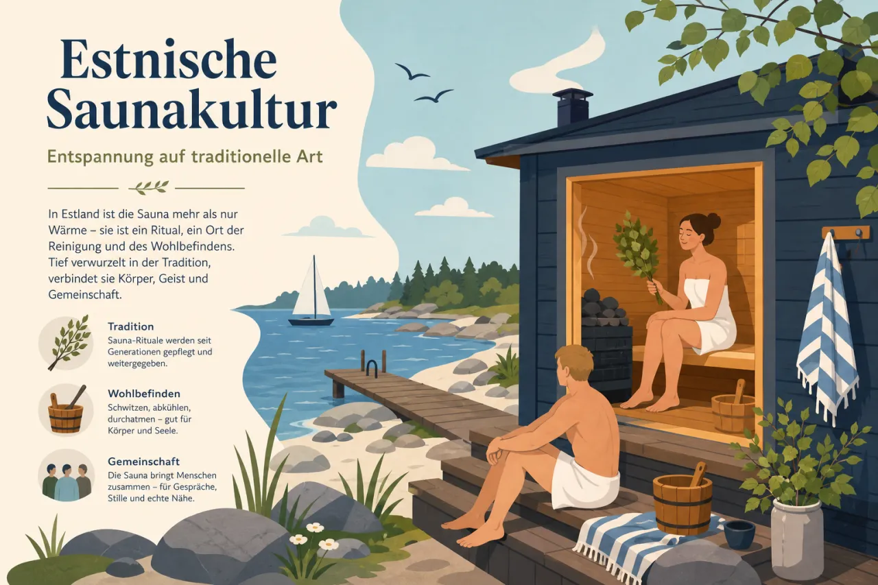 Estnische Saunakultur — Entspannung auf traditionelle Art