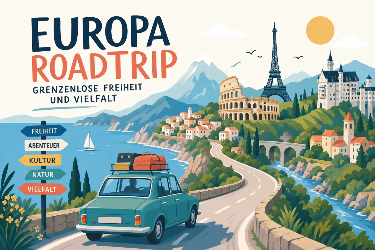 Europa Roadtrip: Grenzenlose Freiheit und Vielfalt