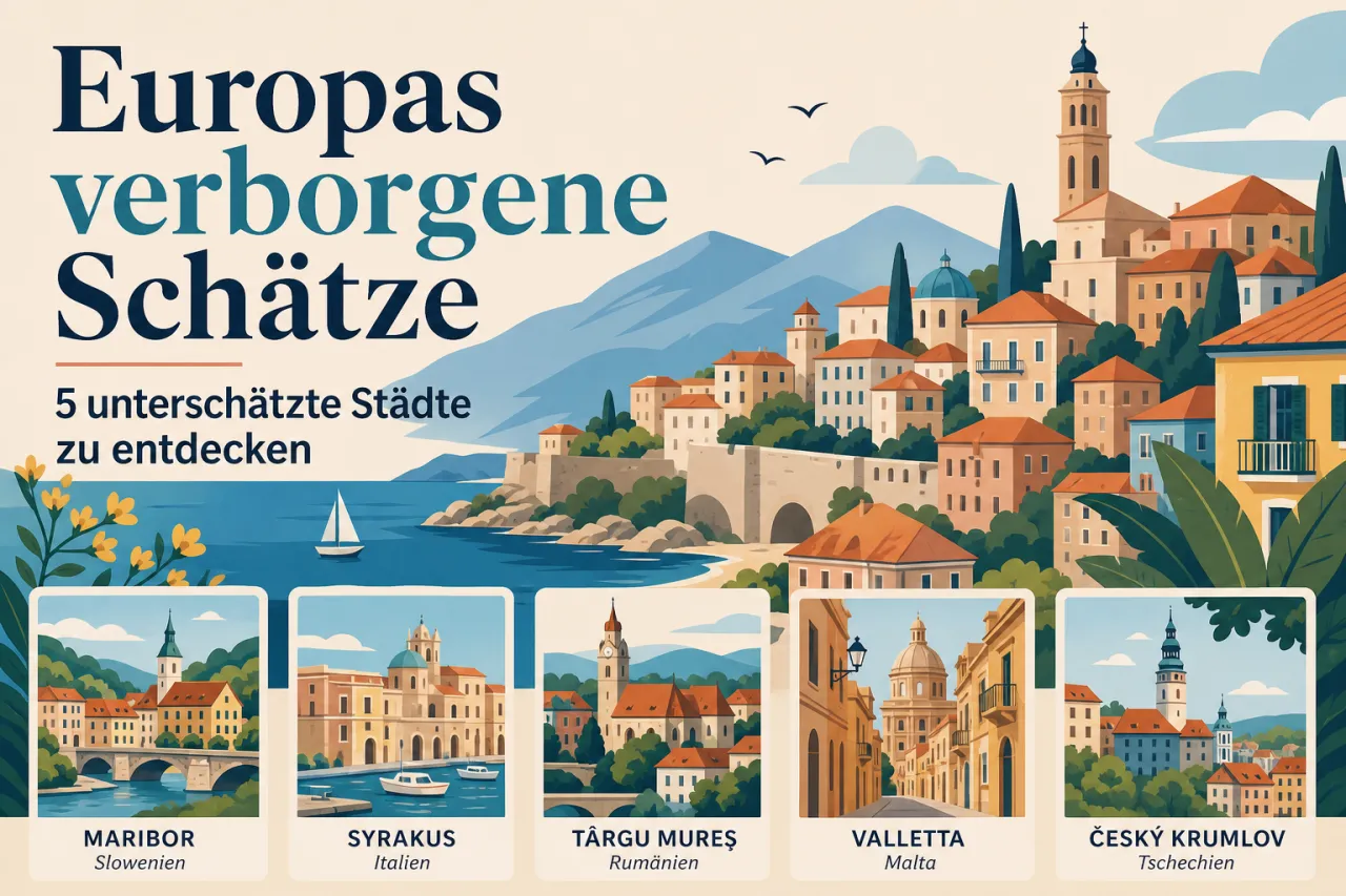 Europas verborgene Schätze: 5 unterschätzte Städte zum Entdecken