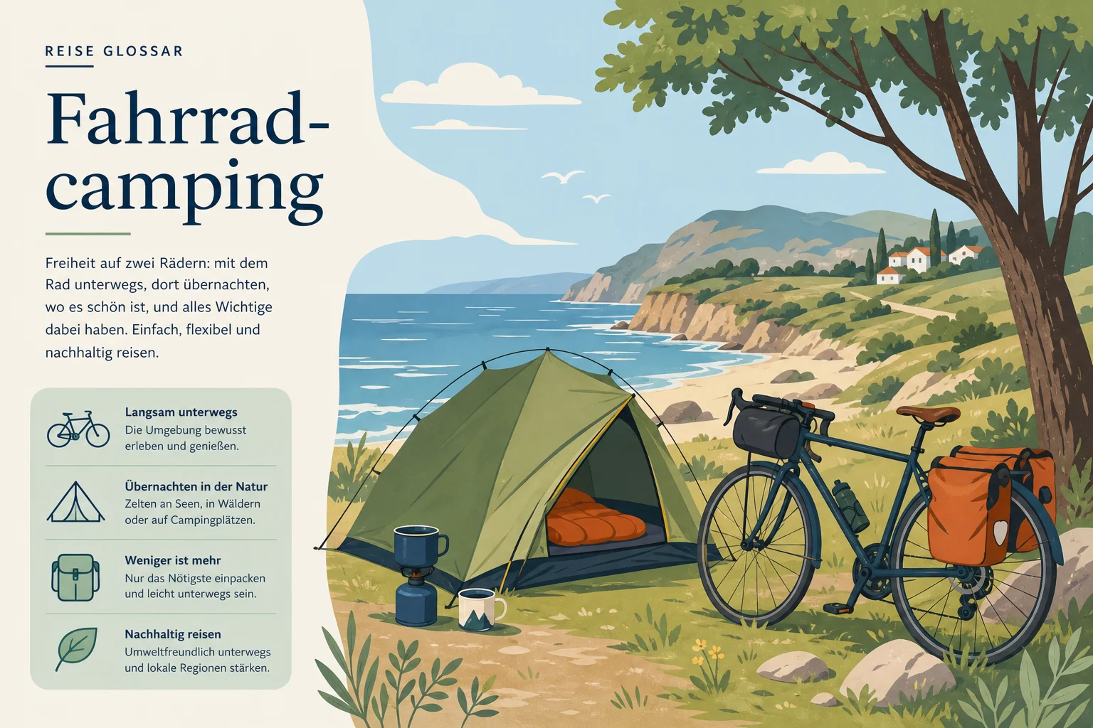 Fahrradcamping