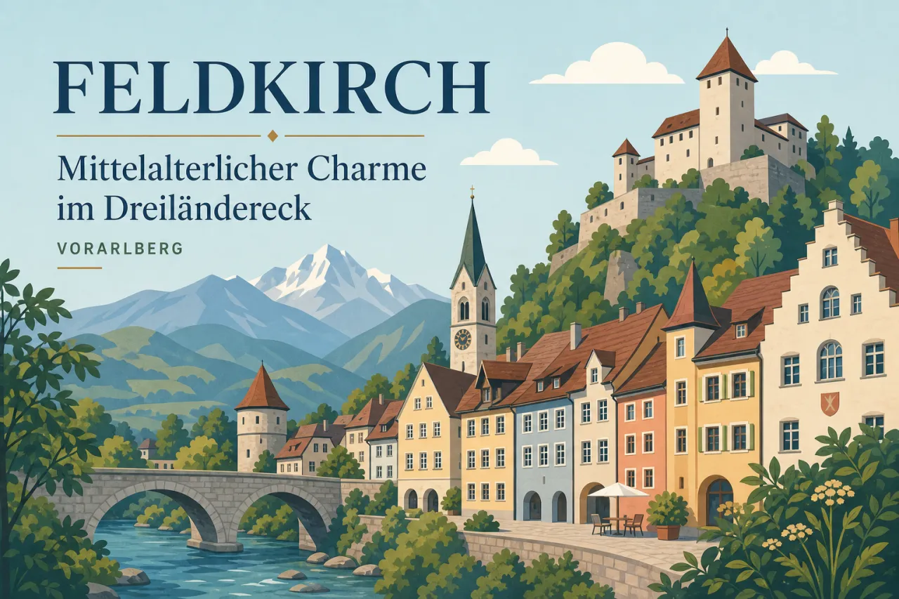 Feldkirch: Mittelalterlicher Charme im Dreiländereck