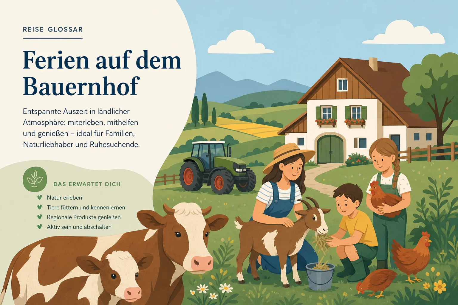 Ferien auf dem Bauernhof