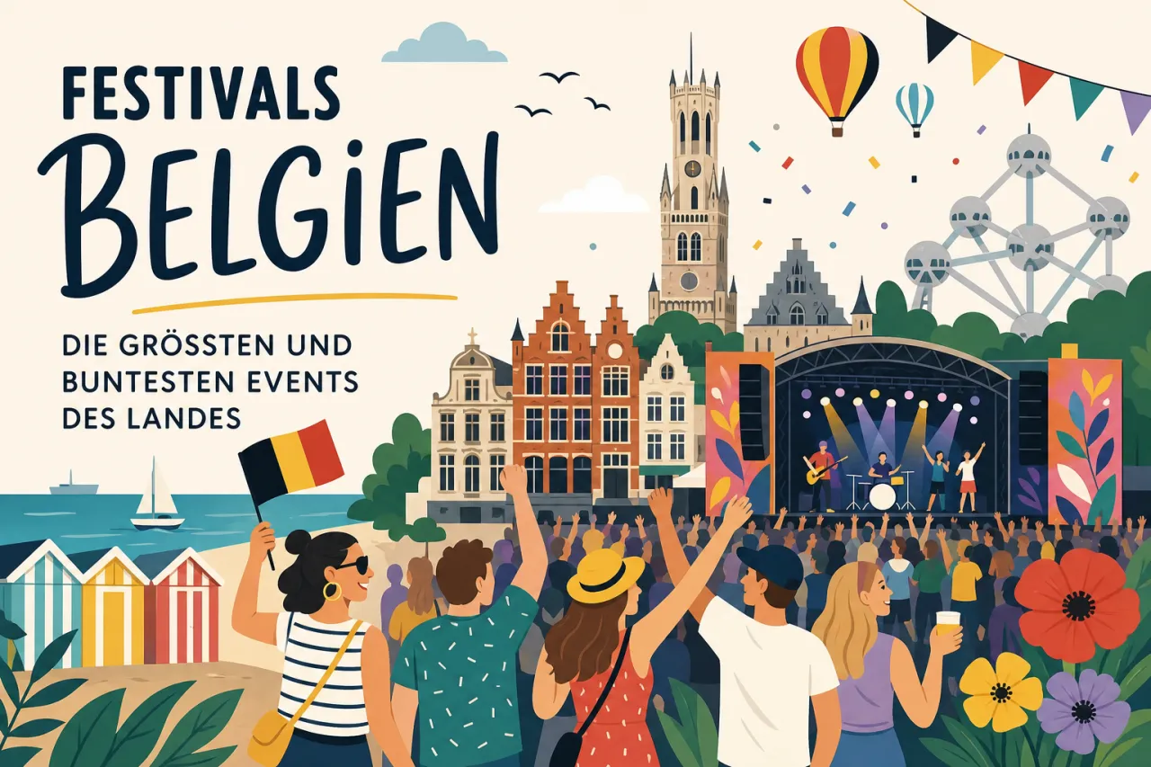 Festivals Belgien: Die größten und buntesten Events des Landes