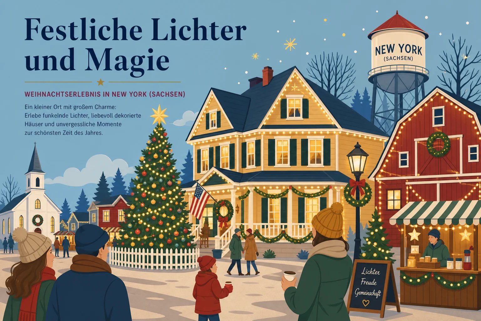 Festliche Lichter und Magie – Weihnachtserlebnis in New York
