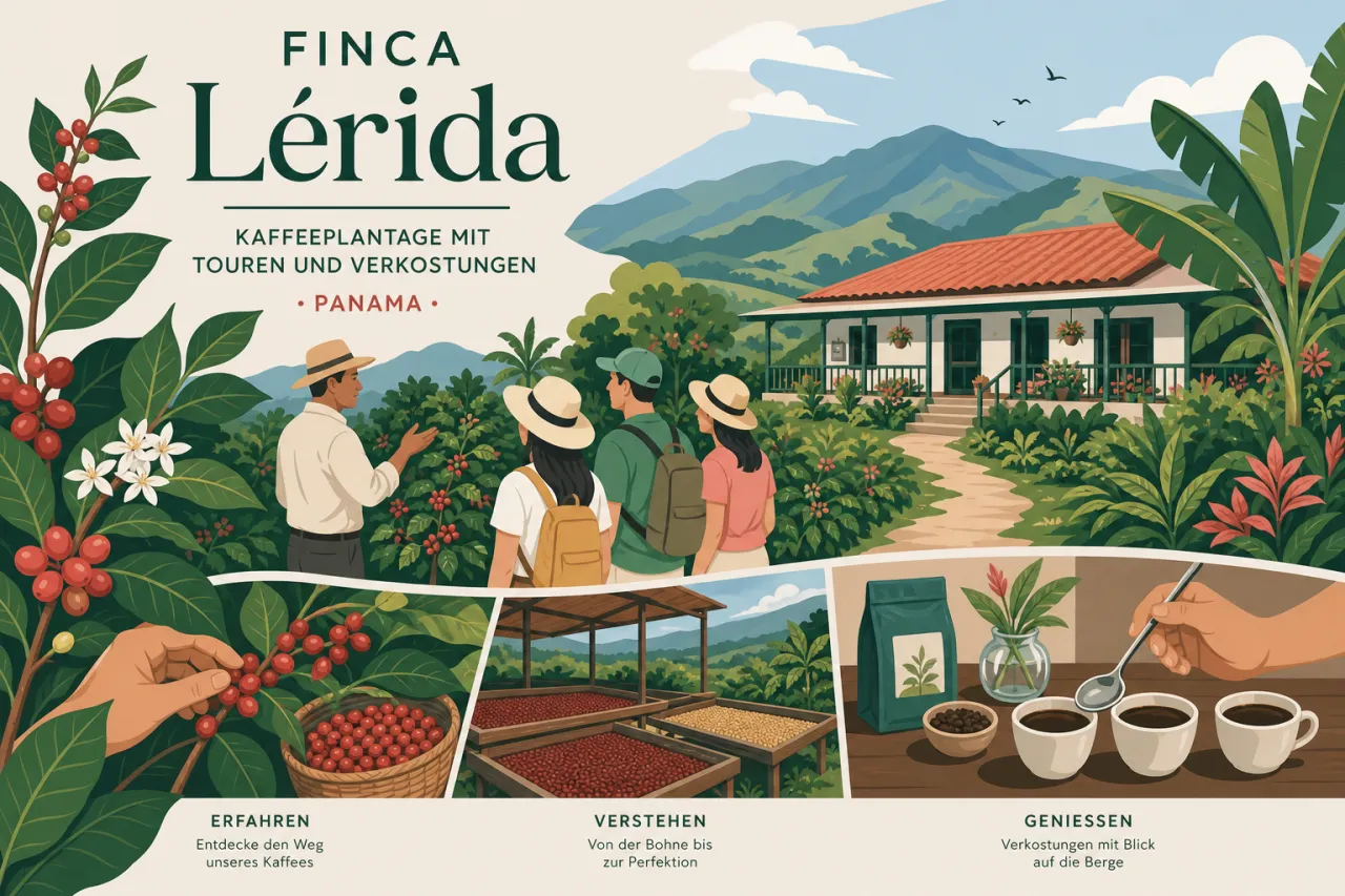 Finca Lérida: Kaffeeplantage mit Touren und Verkostungen
