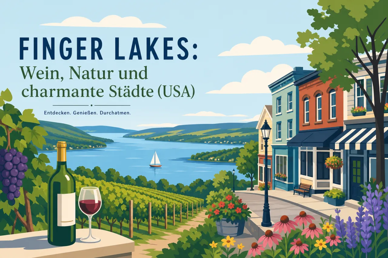 Finger Lakes: Wein, Natur und charmante Städte