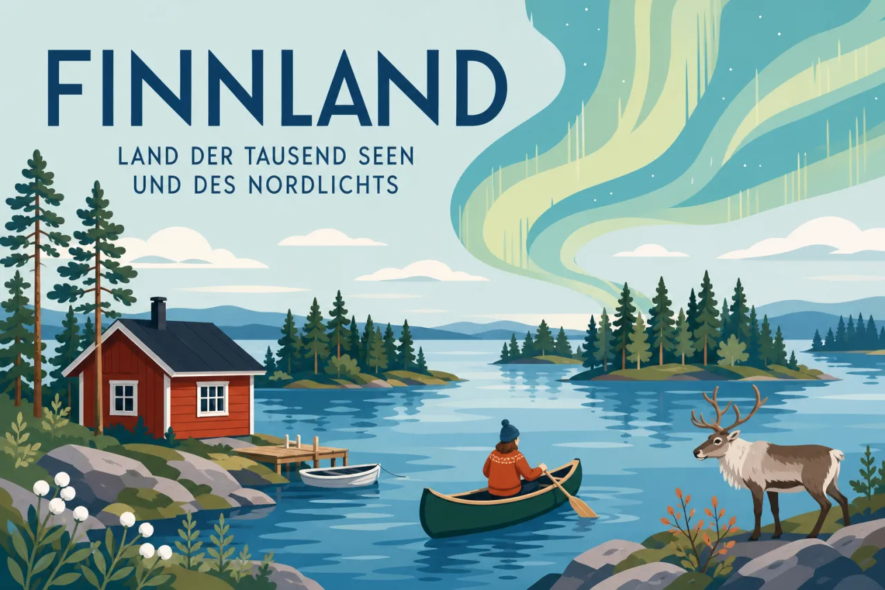 Finnland — Land der tausend Seen und des Nordlichts
