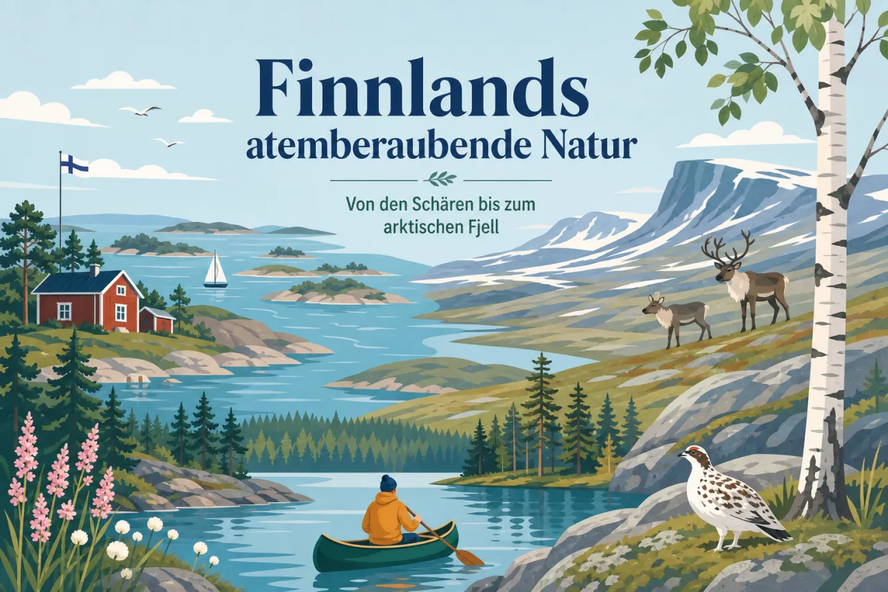 Finnlands atemberaubende Natur — Von den Schären bis zum arktischen Fjell