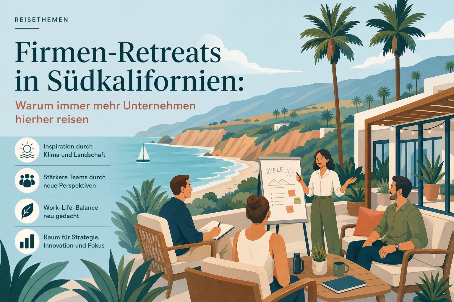 Firmen-Retreats in Südkalifornien: Warum immer mehr Unternehmen hierher reisen