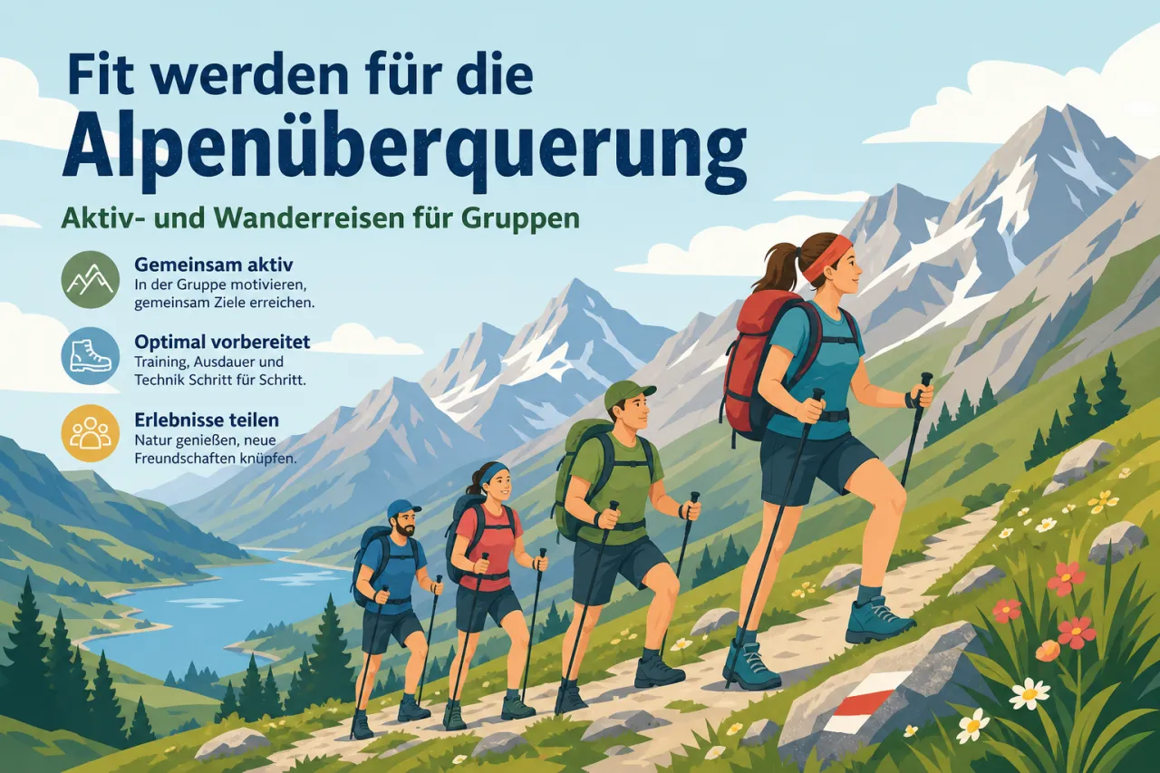 Fit werden für die Alpenüberquerung