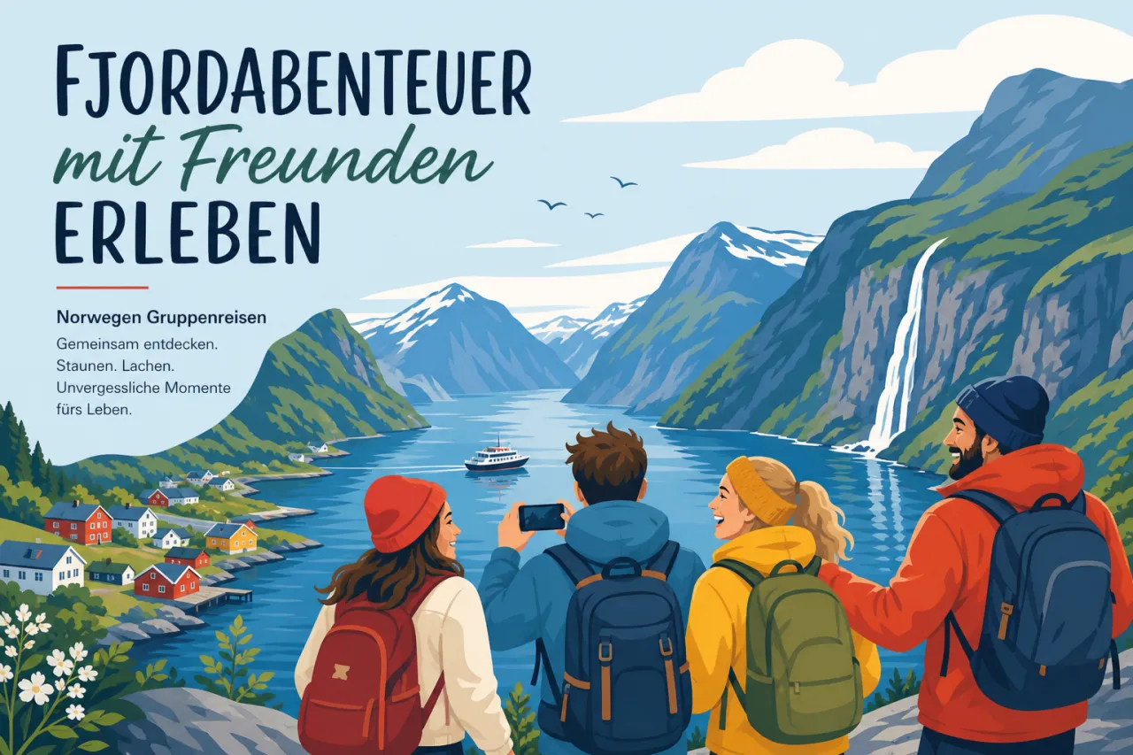 Fjordabenteuer mit Freunden erleben