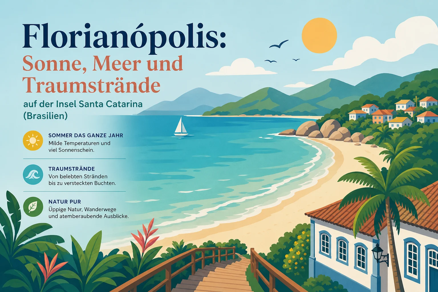 Florianópolis: Sonne, Meer und Traumstrände auf der Insel Santa Catarina