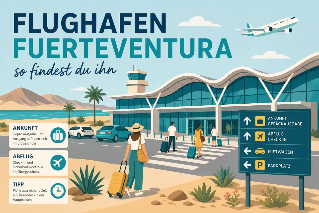 Flughafen Fuerteventura so findest du ihn
