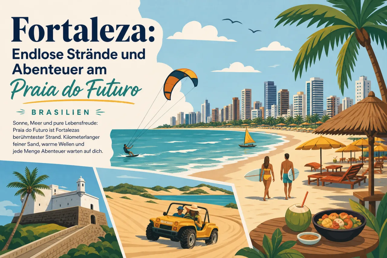 Fortaleza: Endlose Strände und Abenteuer am Praia do Futuro