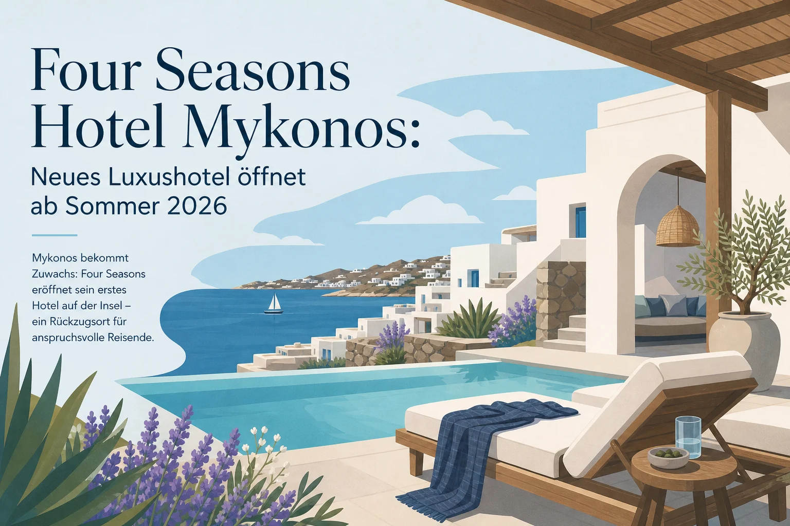 Four Seasons Hotel Mykonos: Neues Luxushotel öffnet ab Sommer 2026
