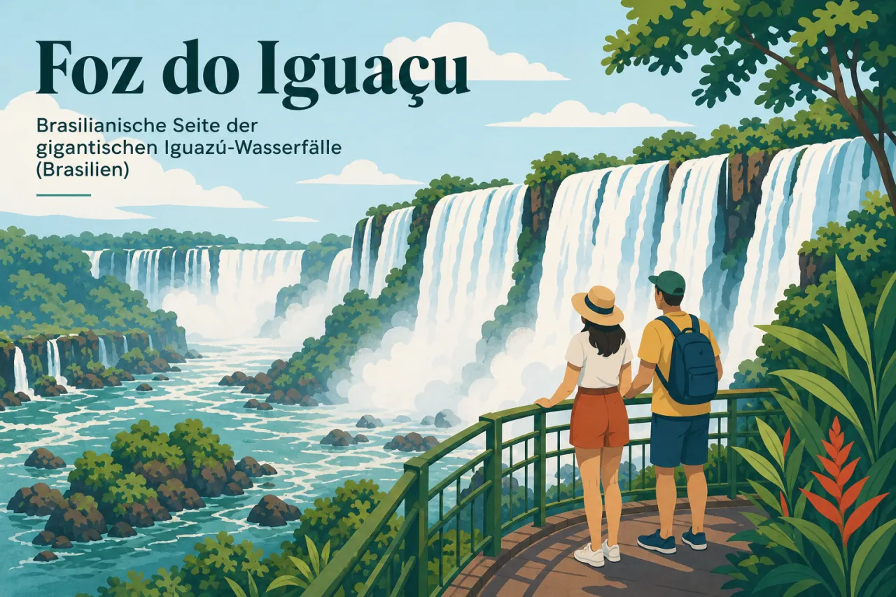 Foz do Iguaçu: Brasilianische Seite der gigantischen Iguazú-Wasserfälle