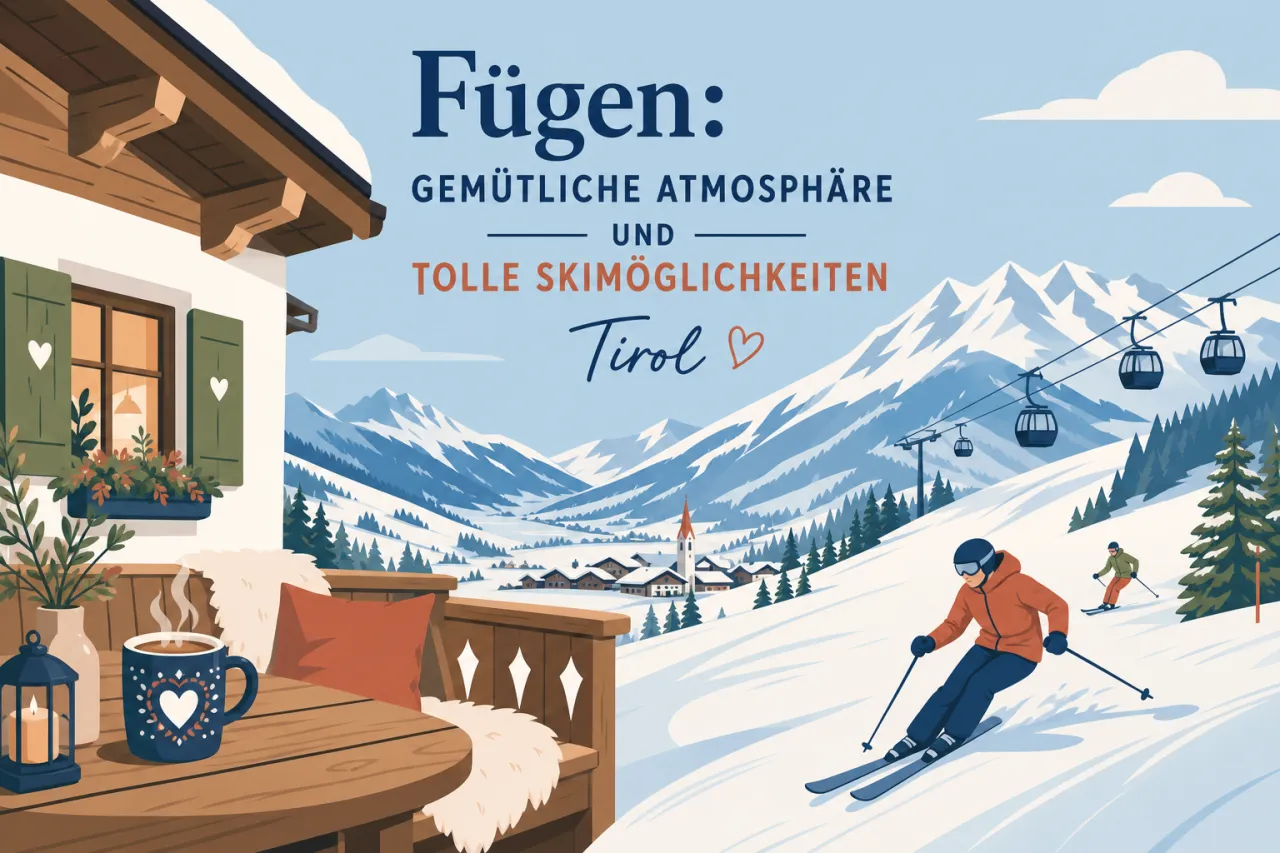 Fügen: Gemütliche Atmosphäre und tolle Skimöglichkeiten
