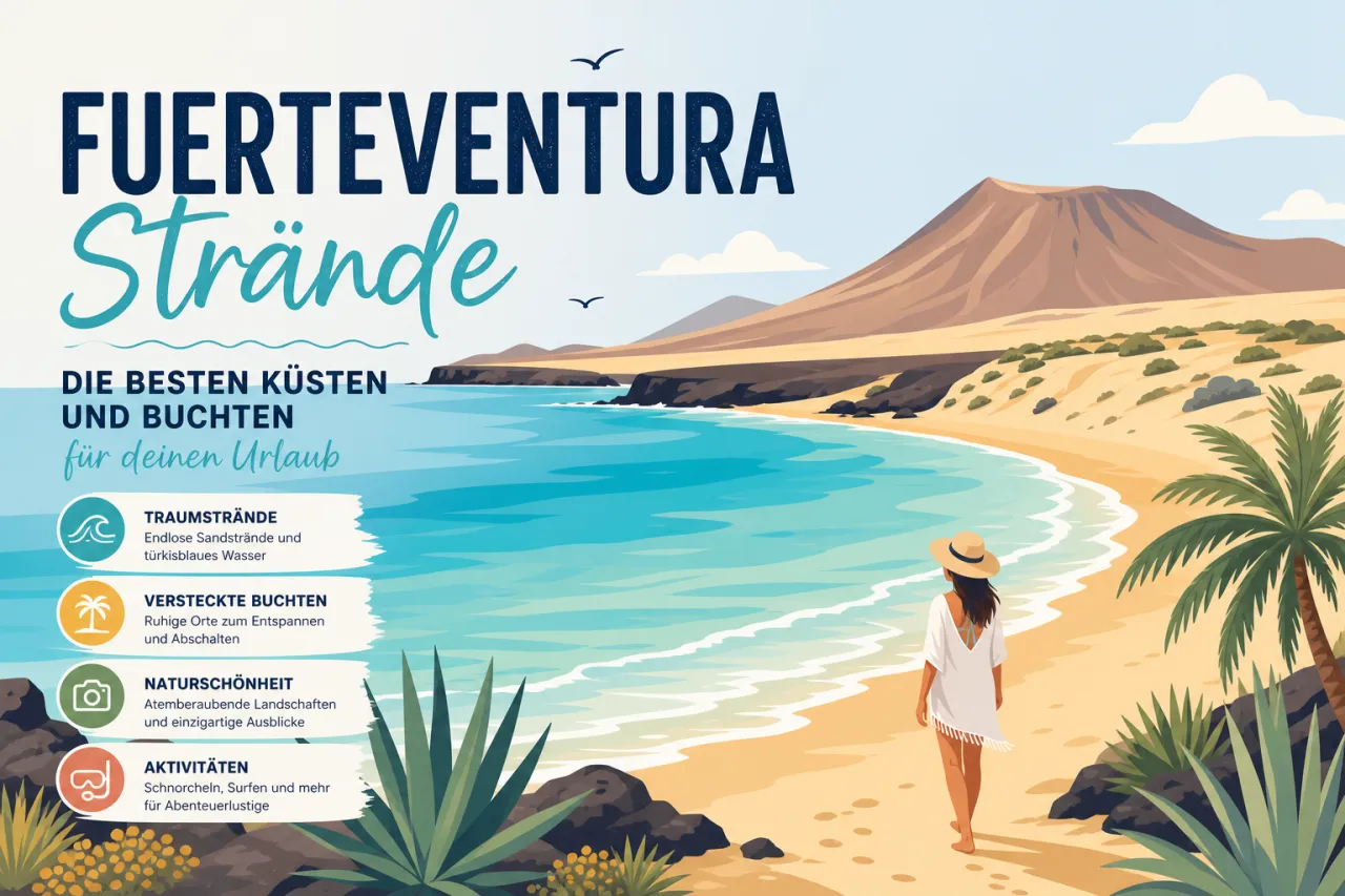 Fuerteventura Strände: Die besten Küsten und Buchten für deinen Urlaub