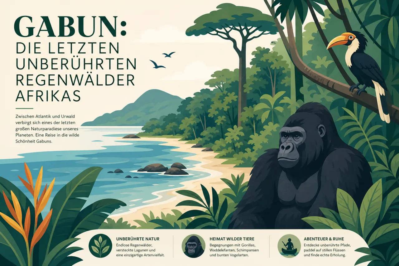 Gabun: Die letzten unberührten Regenwälder Afrikas