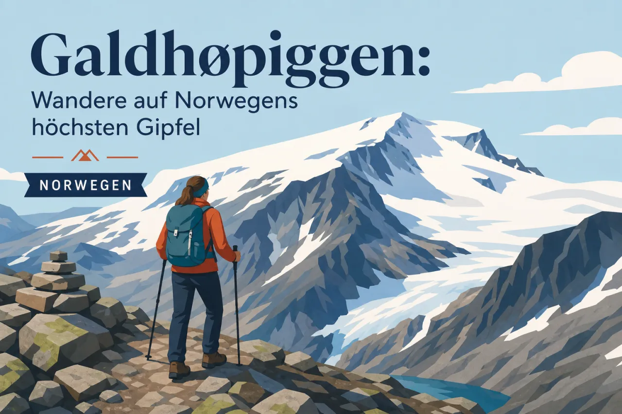 Galdhøpiggen: Wandere auf Norwegens höchsten Gipfel