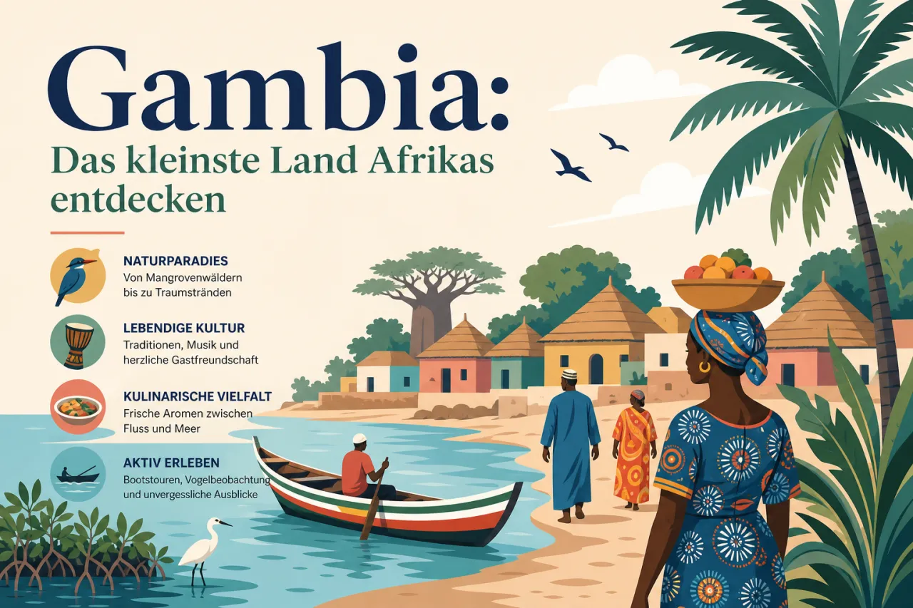 Gambia: Das kleinste Land Afrikas entdecken