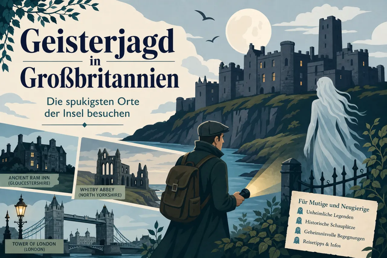 Geisterjagd in Großbritannien: Die spukigsten Orte der Insel besuchen