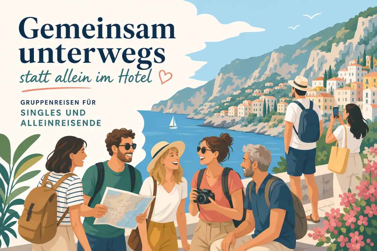 Gemeinsam unterwegs statt allein im Hotel