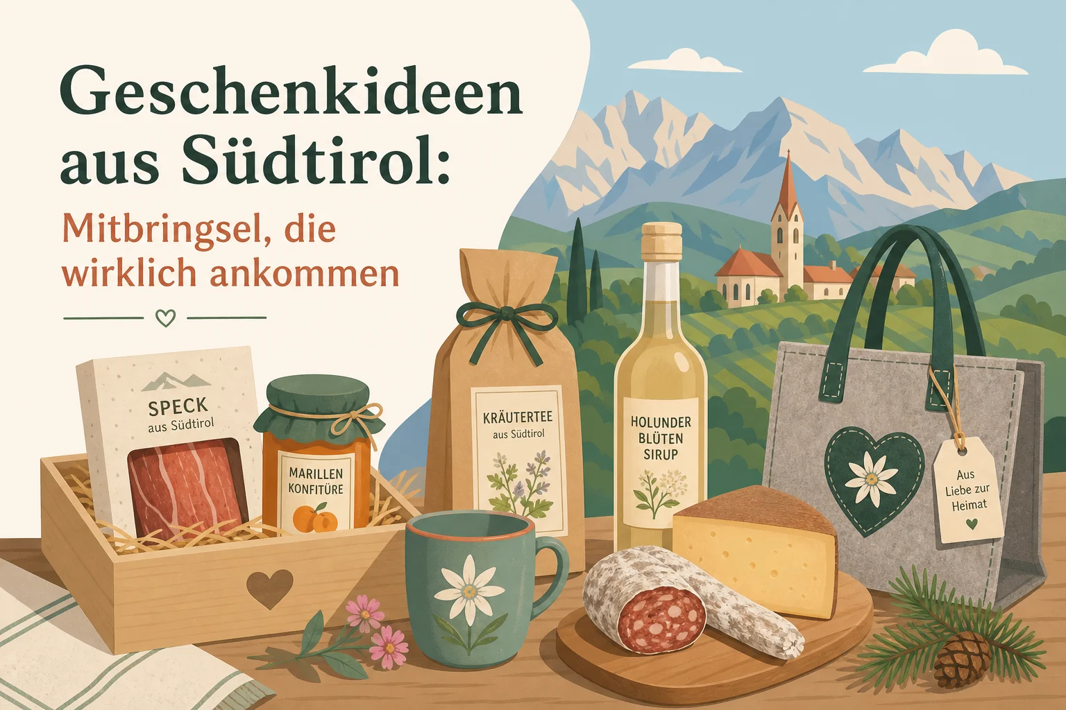 Geschenkideen aus Südtirol: Mitbringsel, die wirklich ankommen