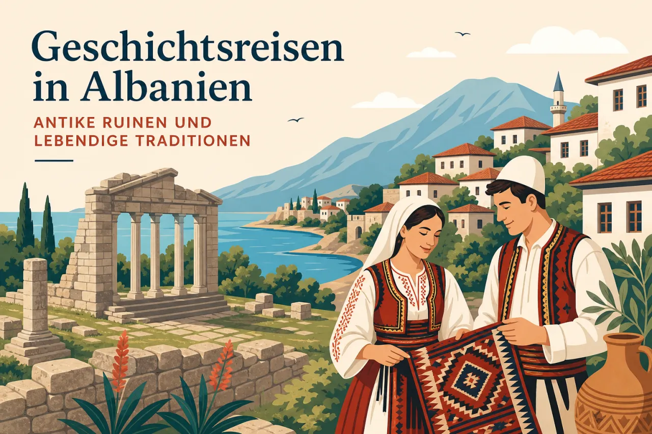 Geschichtsreisen in Albanien - Antike Ruinen und lebendige Traditionen