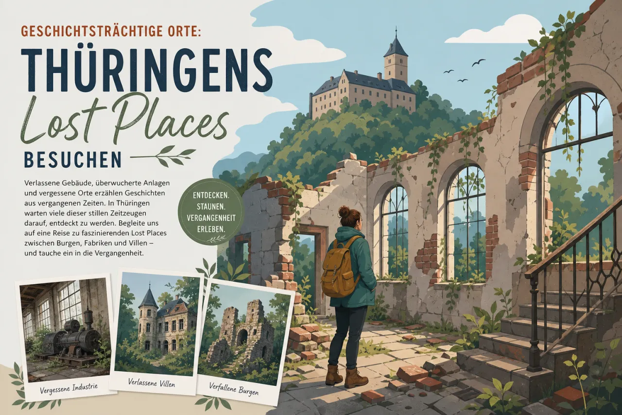 Geschichtsträchtige Orte: Thüringens Lost Places besuchen