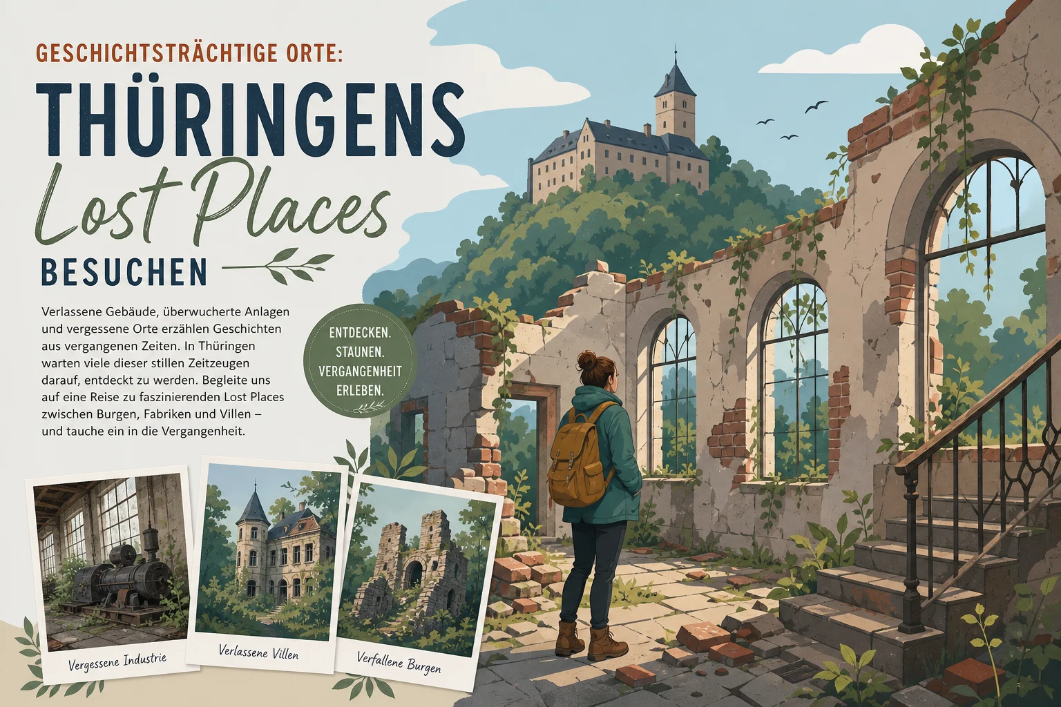 Geschichtsträchtige Orte: Thüringens Lost Places besuchen