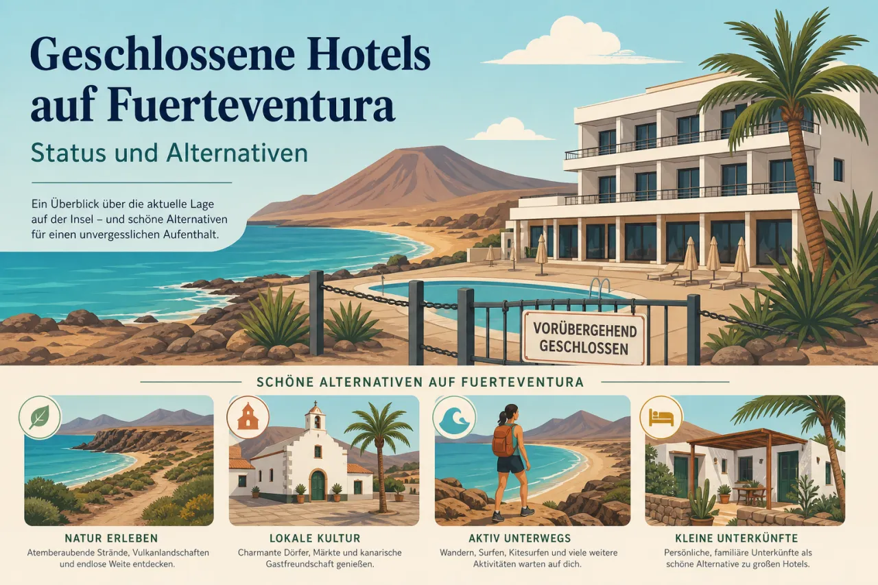 Geschlossene Hotels auf Fuerteventura: Status und Alternativen