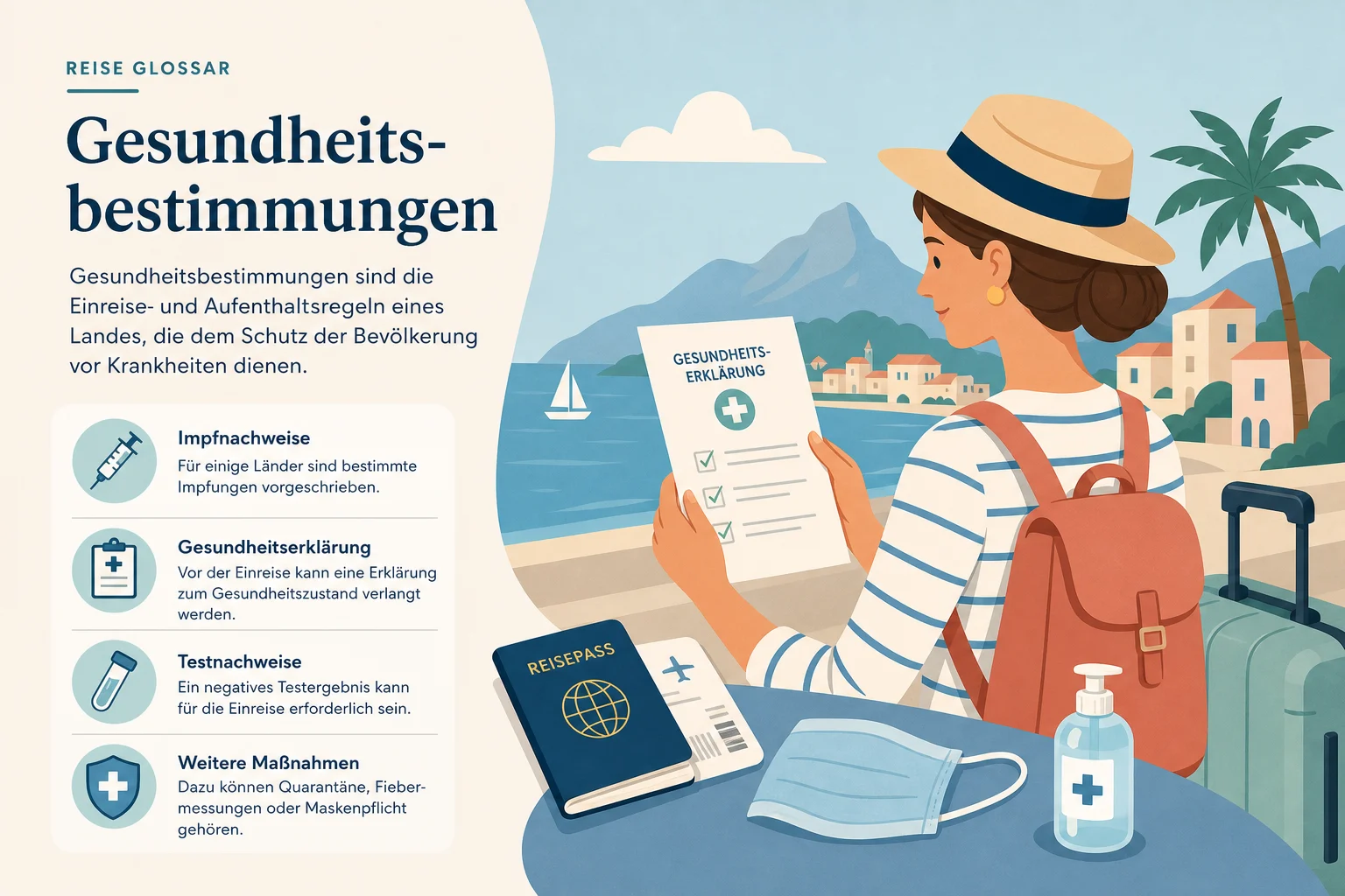 Gesundheitsbestimmungen
