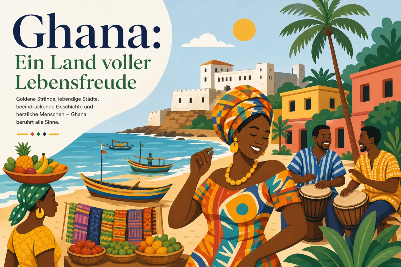 Ghana: Ein Land voller Lebensfreude