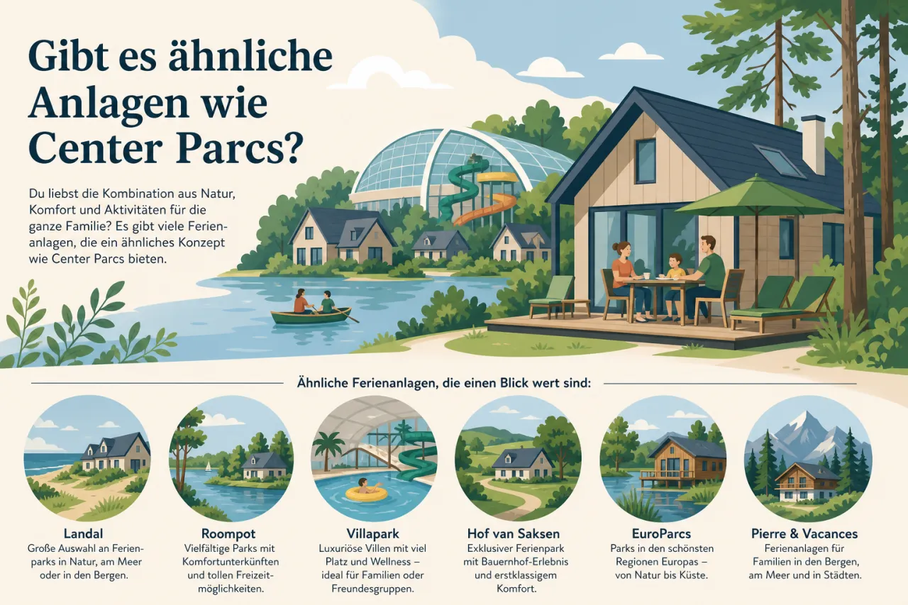 Gibt es ähnliche Anlagen wie Center Parcs?
