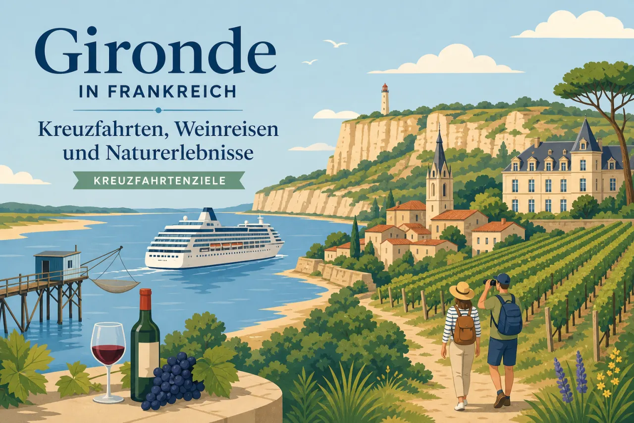 Gironde in Frankreich: Kreuzfahrten, Weinreisen und Naturerlebnisse