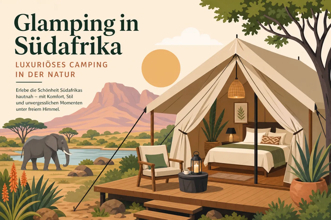 Glamping in Südafrika: Luxuriöses Camping in der Natur