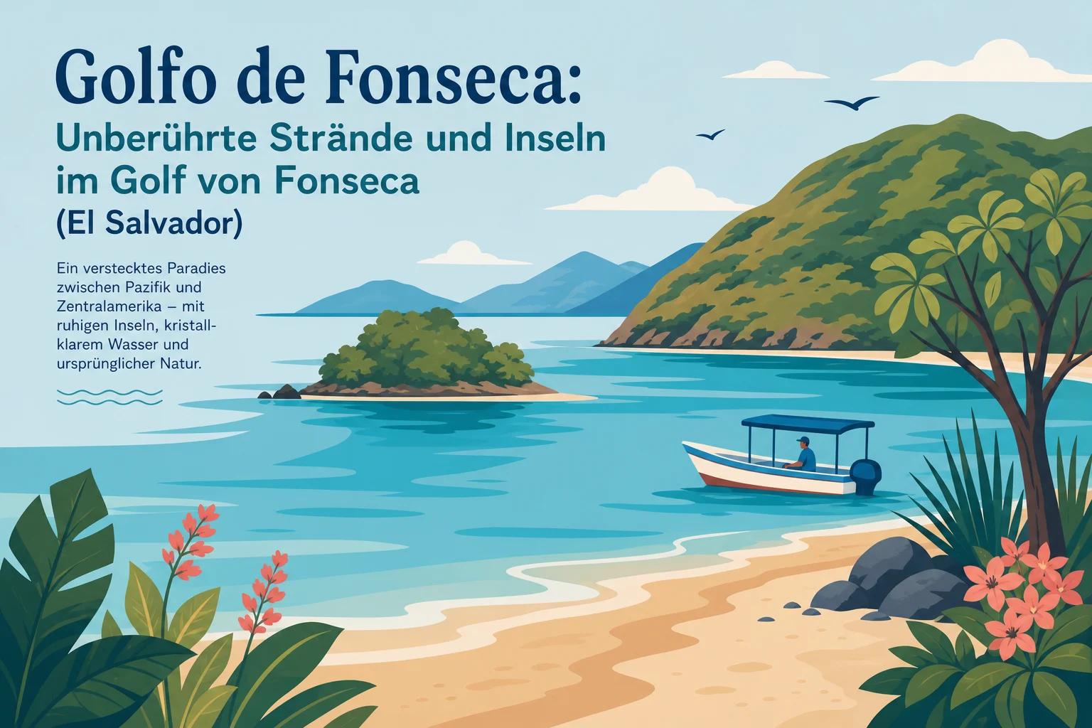 Golfo de Fonseca: Unberührte Strände und Inseln im Golf von Fonseca