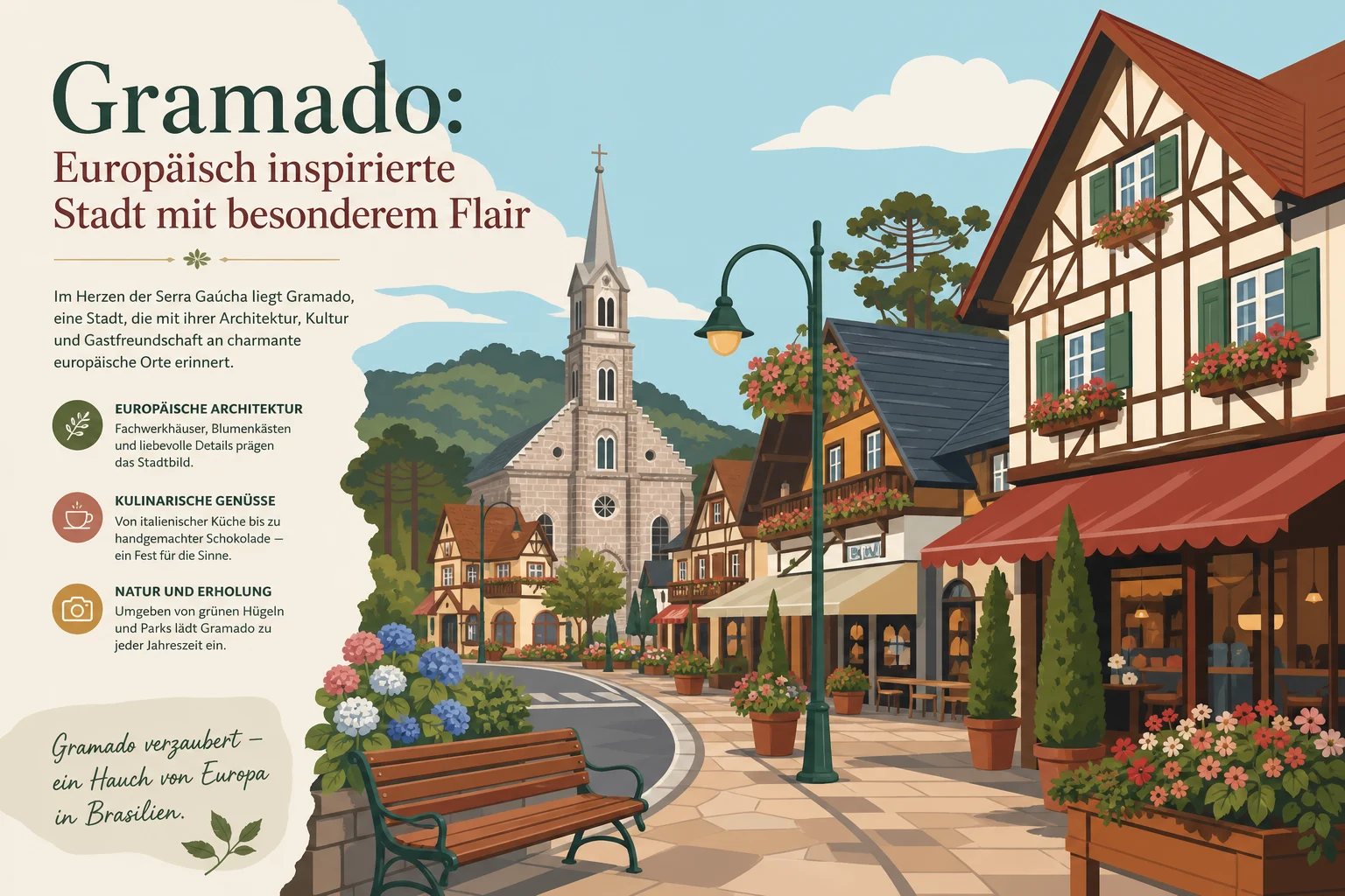 Gramado: Europäisch inspirierte Stadt mit besonderem Flair